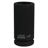 3/4" Dr. 1-1/8" 6pt Deep Impact Socket