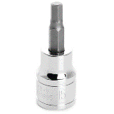 3/8" Dr. 5mm Hex Bit Socket