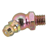 10 pk. 1/4-28 45 Deg. Grease Fitting